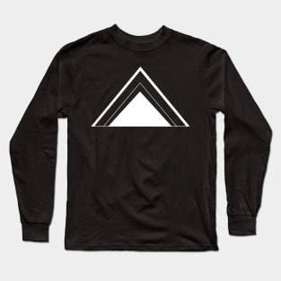 LINES AND TRIANGLES. Long Sleeve T-Shirt